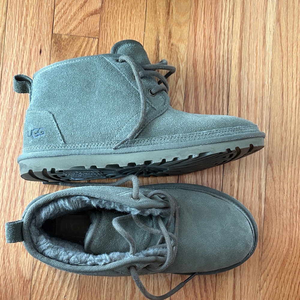 UGG Green Suede Boots